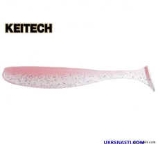 Съедобный силикон Keitech Easy Shiner 4 (упаковка 7 шт) EA#10 Pink Silver Glow